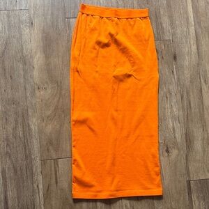 Orange Women's Skirt